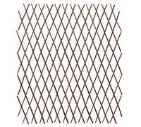woyufen Clôture en Treillis en Bois Support De Fleur Extensible en Treillis De Clôture en Treillis en Bois, Treillis pour Grimpantes, Légumes, Anti-Corrosion Anti-Insecte