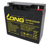 WP 18-12 - Batterie plomb feutre, 12 V, 18 Ah, 167 x 180 x 75 mm
