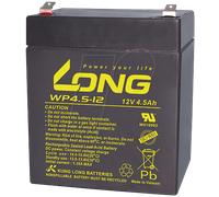 WP 4,5-12 - Batterie plomb feutre sans entretien, 4,5 Ah, 12 V