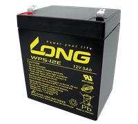 WP 5-12E-F2 - Batterie plomb feutre sans entretien, 5 Ah, 12 V, à décharge pro