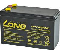WP 7-12-M/F2 - Batterie plomb feutre, 12 V, 7 Ah, veille ASI