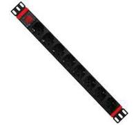 WP WPN-PDU-G01-08 unité de distribution d'énergie 8 sortie(s) CA 1.5U Noir