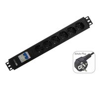 WP WPN-PDU-G02-12 Câble d'extension 2 m 12 sorties CA Noir