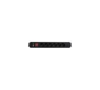 WP WPN-PDU-I01-06 unité de distribution d'énergie 6 sortie(s) CA 1.5U Noir