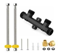 WP596816 Kit de valve de capteur compatible avec Watts Premier 500800 & 500805 et certains systèmes de recirculation d'eau chaude Grundfos UP Comfort, comprend des lignes d'alimentation de 30,5 cm et