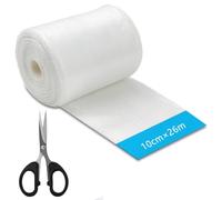 WPPQWP Rouleau de ruban en fibre de verre, 10 cm x 26 m, en fibre de verre, tapis de recouvrement des joints, tissu d'armature. Non adhésif, généralement utilisé avec de la résine époxy, avec 1 paire