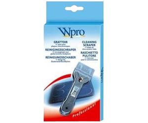Wpro ACG009 Grattoir Métallique pour Plaque Vitro-Céramique + 1 Lame