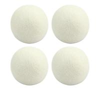 Wpsagek Boule d'adoucissant, boules de séchage de laine à lessive - Boules d'assouplissant de tissu réutilisables | Boules rondes réutilisables pour sèche-linge en laine, Gadgets ménagers de buanderie