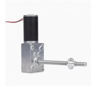 WQGQPXOB Réducteur d'engrenage à vis sans Fin 12V/24V 5840-31ZY, Moteur M8, Arbre à vis autobloquant for Rideaux électriques, Pompes à Eau
