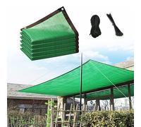 WQPMNYG Filet d'ombrage résistant aux UV pour Jardin, Protection Solaire à 85%, œillets Inclus, 7 x 13 m, idéal pour Les Plantes, serres, granges et Usage extérieur.