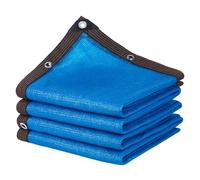 WQPMNYG Toile d'ombrage Bleue de qualité supérieure avec œillets, Protection UV à 90% pour Parking extérieur, Tailles Disponibles : 1x4, 2x1, 3x1, 4x4, 6x5, 7x7, 2x10, 1x12 m (4x9 m)