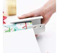WrappingPaperCutter Coupe-papier cylindrique pour emballage, blanc