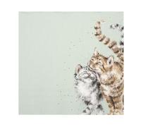 Wrendale Designs by Hannah Dale Feline Good Serviette de table Motif chat