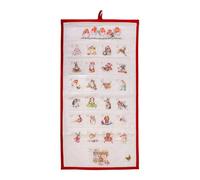 Wrendale Designs - Calendrier de l'Avent en tissu animal de Noël