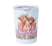 Wrendale Designs Highland Cow Gobelet isotherme de voyage