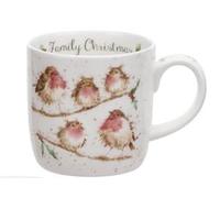 Wrendale Designs Portmeirion Royal Worcester Family Mug Motif rouge-gorge 0,3 l