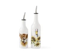 Wrendale Designs Royal Worcester Wrendale Deigns Ensemble huile et vinaigre Motif vache et canard