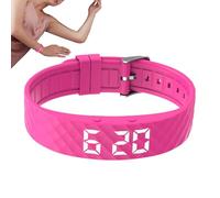 Wrist Alarm Clock - 20g Alarm Vibrating Watch, Silent Up Wristband Alarms Clock For Men & Women, Lightweight LED Digital Sport Watch With Waterproof Design, Heavy Sleepers Bands Fitness Tracker