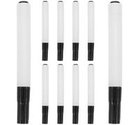 WRITWAA 10 Pièces Marqueurs à Craie Effaçables pour Tableaux en Plastique Design Unique, Rechargeables et Faciles à Effacer, pour Présentations et Usage en Classe
