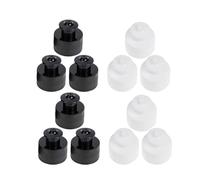 WRITWAA 20 Bouchons de Bouteille d'eau Sport Réutilisables Filetage 28mm, Couvercles à Bouton-Poussoir Étanches en Plastique, Pack de 20 pour Bouteilles à Emporter