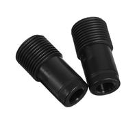 WRITWAA 2pcs Embouts Filetés en Plastique pour Balai Brosse Télescopique, Adaptateur D'extension de Poignée Réutilisable Compatible Tiges Métalliques Droites