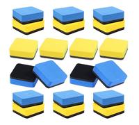 WRITWAA 40 Pièces Effaceur Magnétique Carré pour Tableau Blanc en Eva Doux Feutre, Compact et Portable, pour Enseignants et Étudiants en Bureau ou École