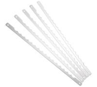WRITWAA 5 Pièces Lames Dentelées pour Fêtes D'anniversaire de Remplacement pour Machine Acier Inoxydable 420, Faciles à Installer, Adaptées aux Pâtisseries et Tartes