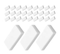 WRITWAA 50 Pièces Gomme Blanche pour Artistes et Étudiants Effaçage Précis et Lisse en TPR Rectangulaire pour Croquis et Devoirs Scolaires