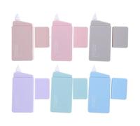 WRITWAA 6 Pièces Ruban Correcteur Couverture Sèche Immédiate et Structure de Coupe Soignée, pour Présent Rentrée, en Plastique Blanc pour Bureau et Devoirs Quotidiens