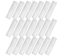 WRITWAA 60 Pièces Pochette Index Transparente Pvc Auto-adhésive Étanche pour Classement et Organisation de Documents de Bureau