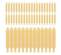 WRITWAA 80 Pièces Pointes de Stylo à Peinture Rechargeables en Acrylique Or, Conception de Remplacement Rapide pour Marqueurs de Peinture, pour Projets Créatifs et Restauration