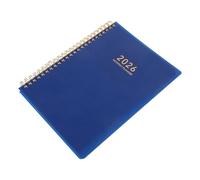 WRITWAA Agenda Journalier 2026 Bleu A5 Couverture Rigide et Reliure Double Fil, Planificateur Pratique pour Étudiants et Enseignants en Voyage L'école