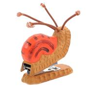WRITWAA Agrafeuse en Bois D'escargot Mignonne et Créative, Agrafeuse Multifonctionnelle Décorative pour Bureau et École