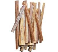 WRITWAA Allume-feu Léger et Pratique Flamme Stable en Bois Naturel Outil Multi-Usage pour Camping et Barbecue pour Voyages et Usage Intérieur