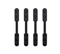 WRITWAA Boucle Réglable en Silicone pour Masque 4pcs, Accessoires de Masque Anti-serrage Trois Crans, Extension Confortable pour Hommes et Femmes