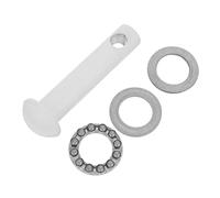 WRITWAA Boulon Pivotant Porteur pour Chaise Suspendue, Métal Blanc | Installation Facile, Charge Élevée, Surface Polie, Usage Patio Extérieur, Compatible Balancelle et Hamac