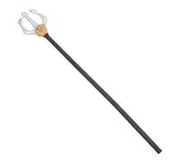 WRITWAA Canne de Marche Halloween pour Cosplay en Abs Noir Poignée Confortable et Durable, Accessoire pour Représentations Scéniques
