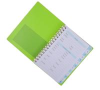 WRITWAA Carnet de Mots de Passe Facile à Feuilleter avec Onglets Index A6 à Spirale Papier Pp, Écriture Confortable pour Emails et Numéros, Usage à Domicile Déplacement