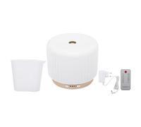 WRITWAA Diffuseur Huiles Essentielles Céramique Ultrasonique avec Humidificateur et Lumière LED Nocturne Diffuseur Arôme Silencieux pour Maison Bureau et Chambre
