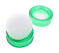 WRITWAA Dispositif Humidificateur pour Doigts avec Éponge Verte et Récipient D'eau, Conçu pour Améliorer L'efficacité des Professionnels Financiers Lors Comptage D'argenté