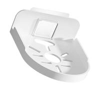 WRITWAA Étagère Murale Installation Facile en Plastique sans Perçage Blanche Rangement Polyvalent pour Support de Caméra et Objets Décoratifs pour Zones Humides