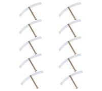 WRITWAA Kit Réparation 20 Pièces pour Boîte D'encastrement 86 Type en Fer Galvanisé Argenté, Outil Compact pour Réparation et Installation de Prises Murales Couleur Couleur