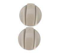 WRITWAA Lot de 2 Boutons en Métal pour Cuisinière à Gaz Boutons de Brûleur Universels Commande Marche/Arrêt Accessoire de Remplacement pour Appareil de Cuisson