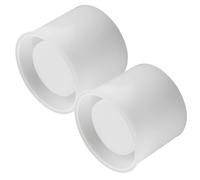 WRITWAA Moule en Silicone Blanc Design Convivial et Intérieur Lisse pour Pot à Crayons Cylindrique pour Organisation sur Bureau la Maison