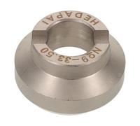 WRITWAA Ouvre-boîtier de Montre Acier Matrice Dentée Outil Précision pour Ouverture Dos Compatible Montres de Luxe Réparations Horlogères