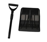WRITWAA Pelle à Neige Multi-usages Télescopique et Amovible pour Voiture en PP et Fer, Pelle Rétractable et Nettoyage Extérieur de Neige pour Jardin