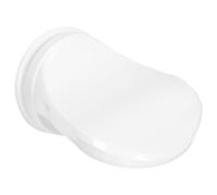 WRITWAA Repose-pied Antidérapant en Plastique Blanc, Outil de Soutien Facile à Utiliser, Douches Quotidiennes Lavage des Pieds