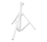 WRITWAA Support de Parasol Portable en Fer Blanc Structure Tripode Robuste pour Décoration de Jardin et Parasol de Plage
