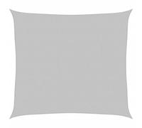 WRJENFSC Voile d'ombrage rectangulaire, 3 x 2,5 m, gris clair, en polyester Oxford, protection contre le vent, ombrage, pour terrasse, jardin, balcon, camping, pique-nique, extérieur