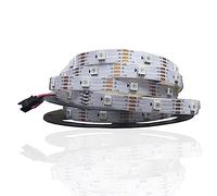 ws2815 DC12V RGB LED Pixels Strip Light Individually Addressable 150 LED Dual-Signal IP30 5m 30 LEDs Pixels White PCB